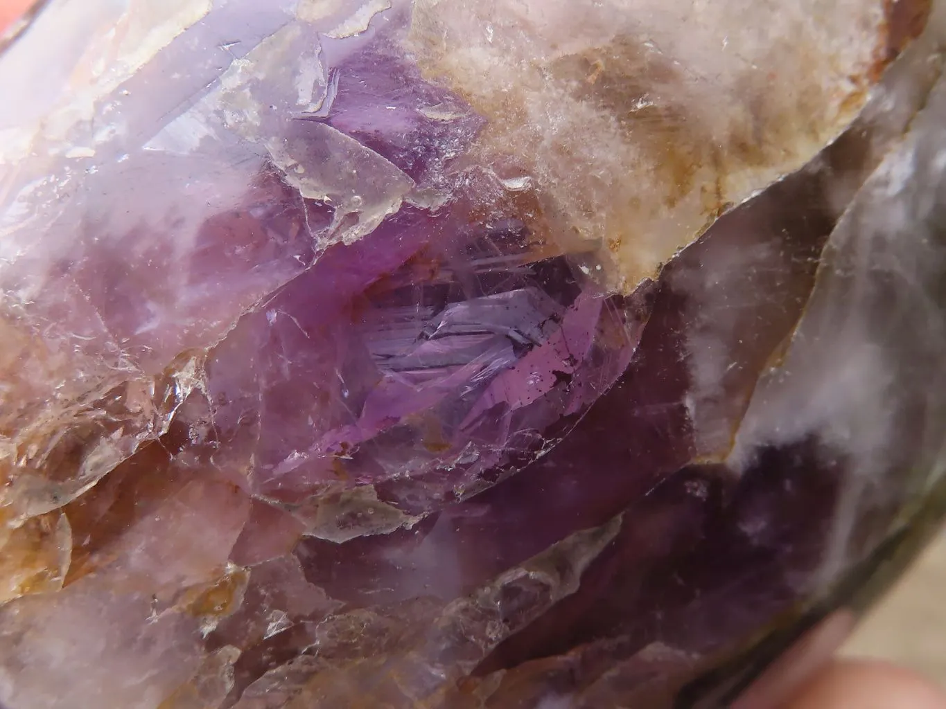 Polished Amethyst Standing Free Forms x 3 From Madagascar