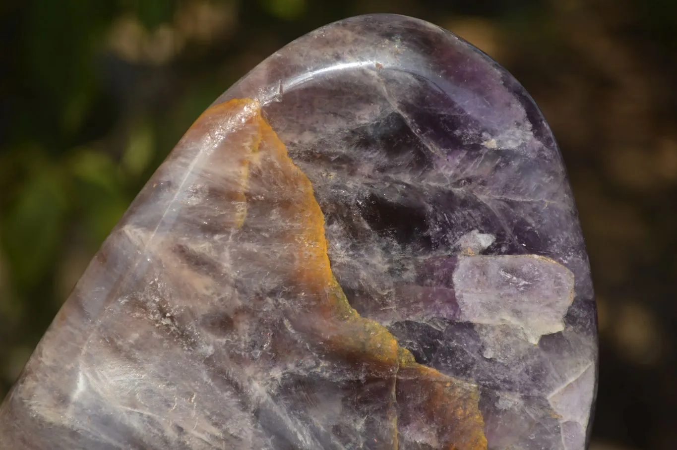 Polished Extra Large Amethyst Standing Free Form x 1 From Madagascar