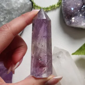 Polished Smoky Amethyst Point (#5)