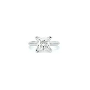 Princess Cut Moissanite Ring