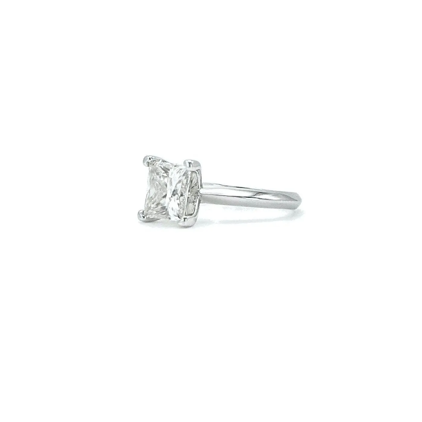 Princess Cut Moissanite Ring