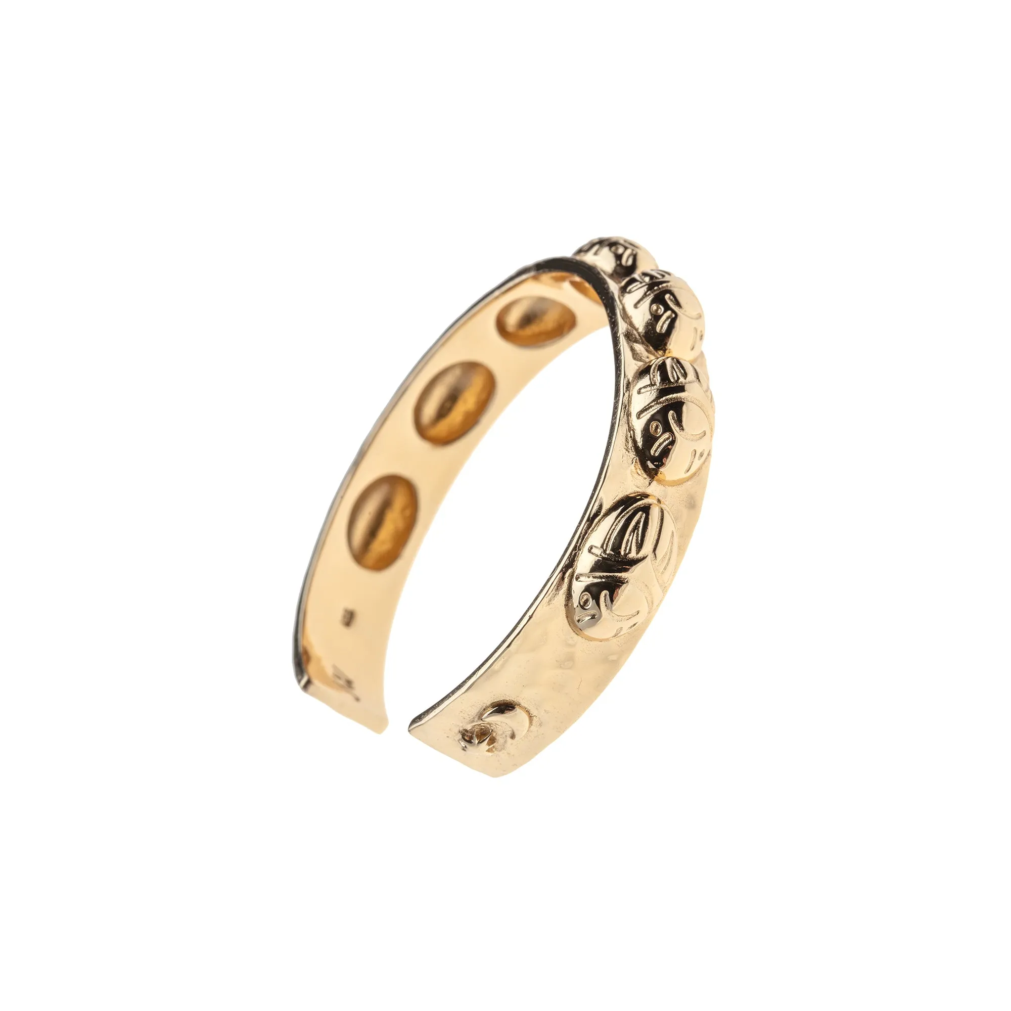 PROTECT JW Gold Scarab Cuff