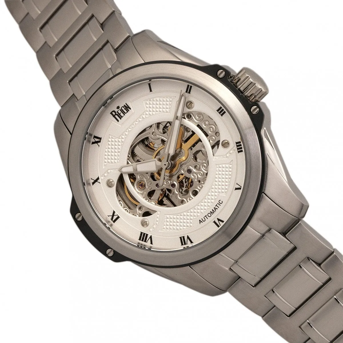 Reign Henley Automatic Semi-Skeleton Men's Watch