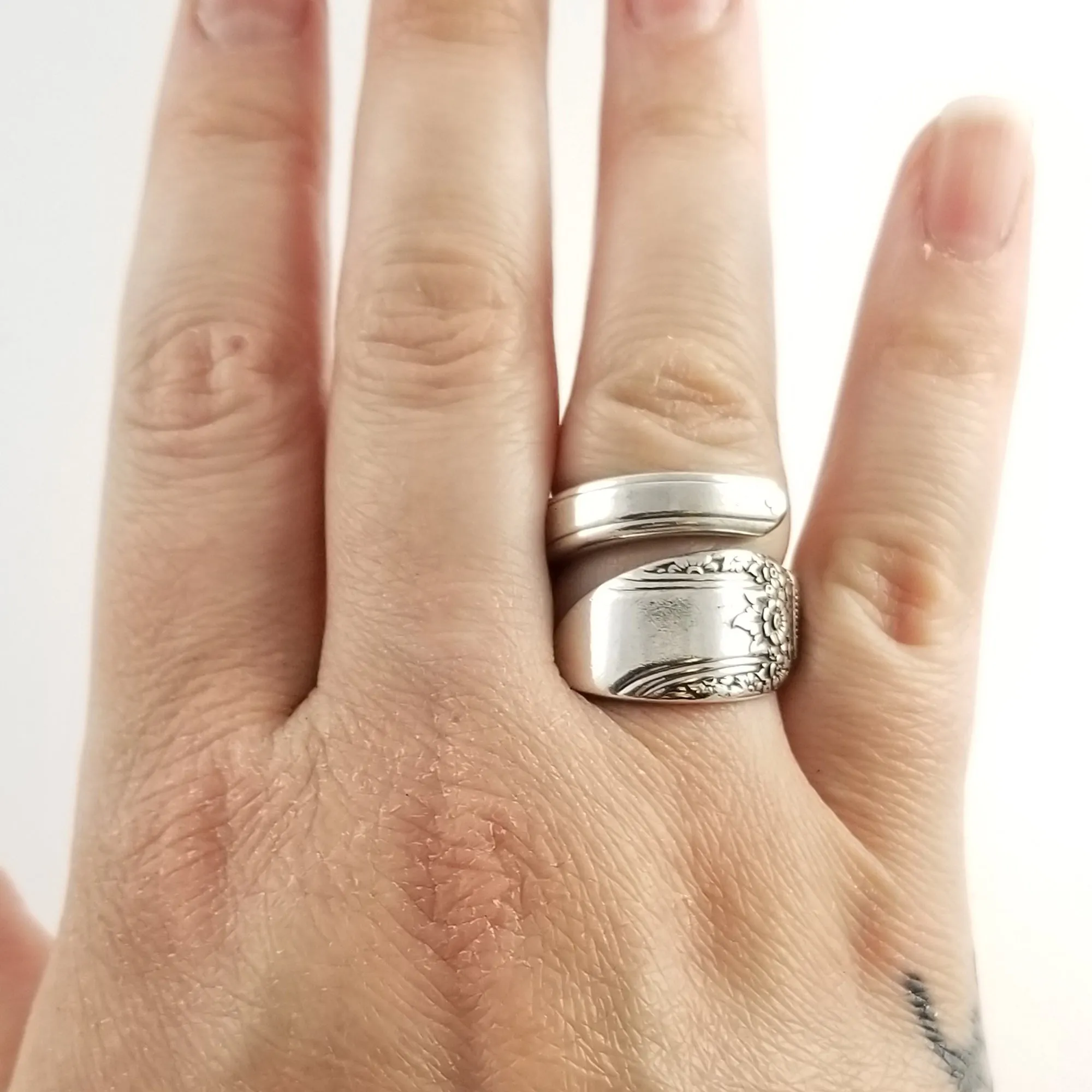 Rogers First Love Wrap Around Spoon Ring