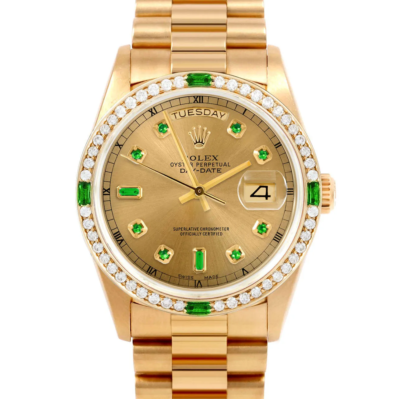 Rolex Day-Date 36mm | 18038-CHM-EMD-AM-4EMD-PRS