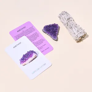 Sage and Amethyst Duo