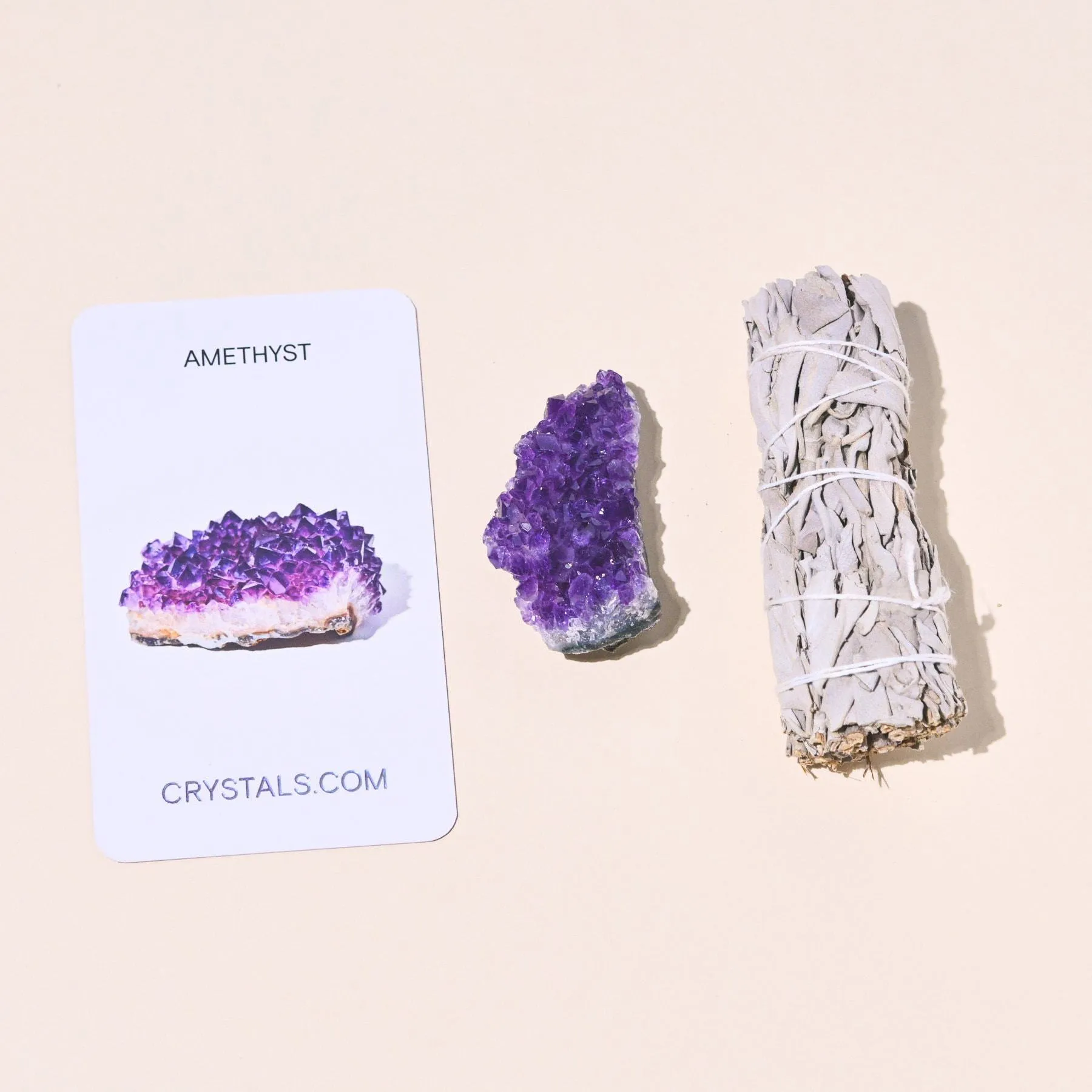 Sage and Amethyst Duo