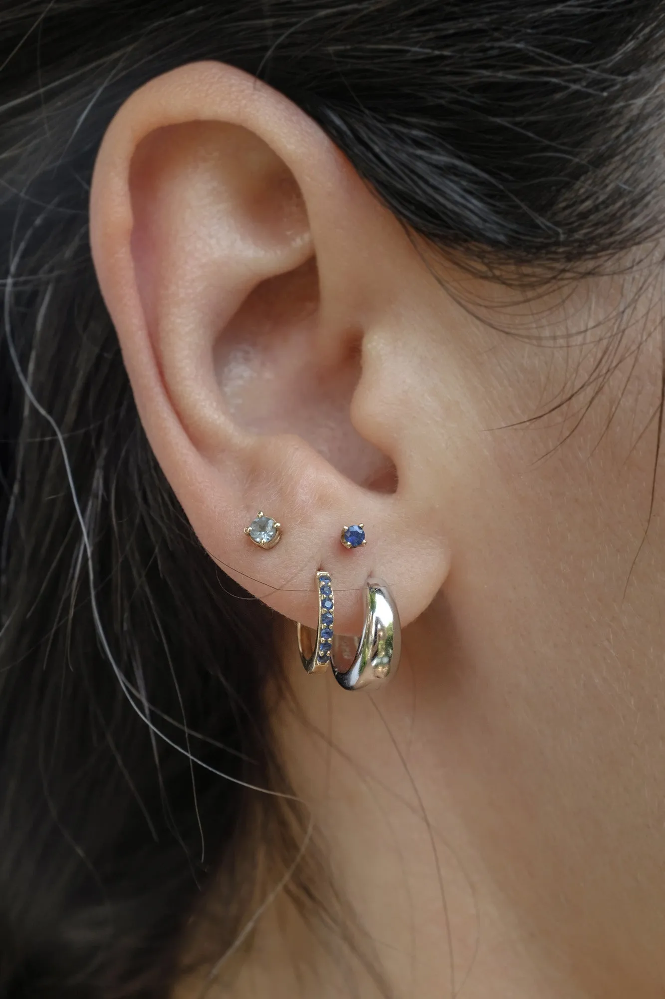 Sapphire Sparkle Studs