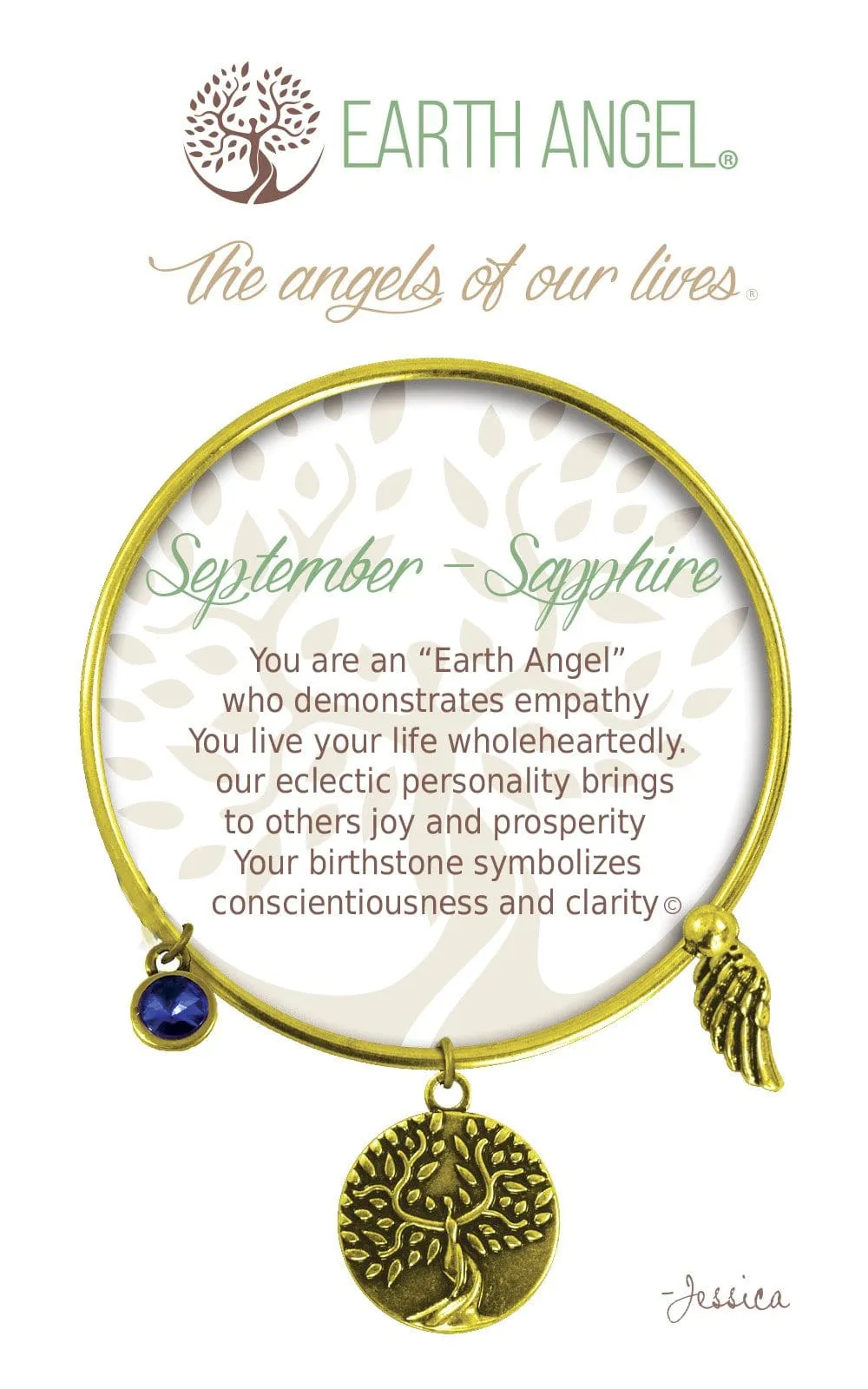 September - Sapphire: Birthstone Bracelet