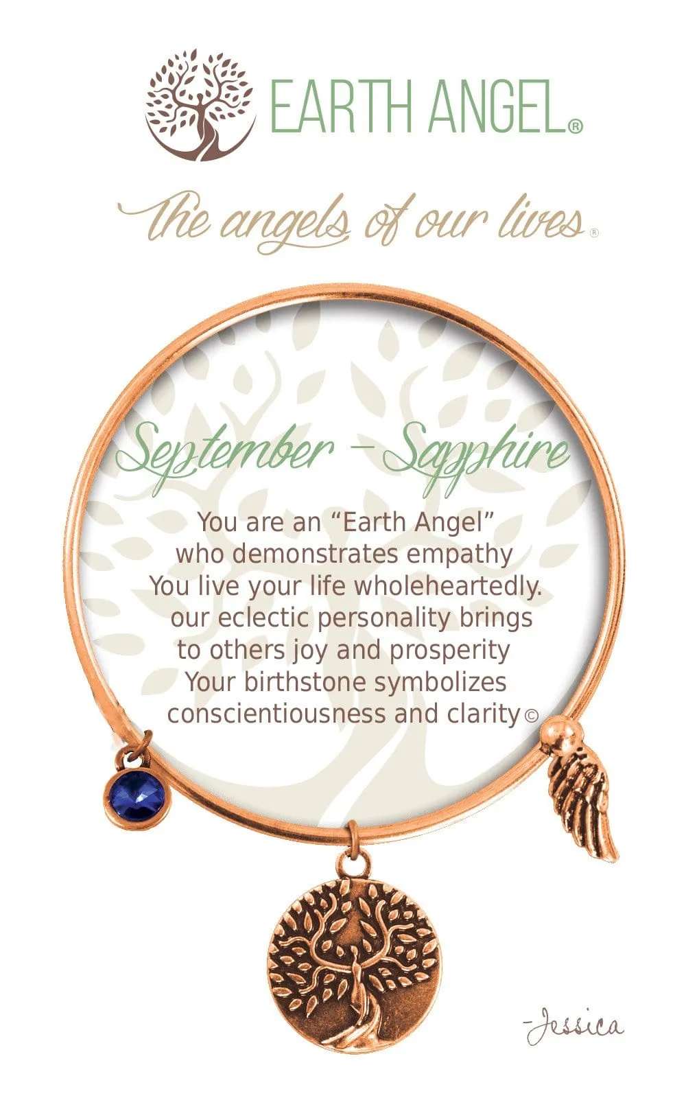 September - Sapphire: Birthstone Bracelet