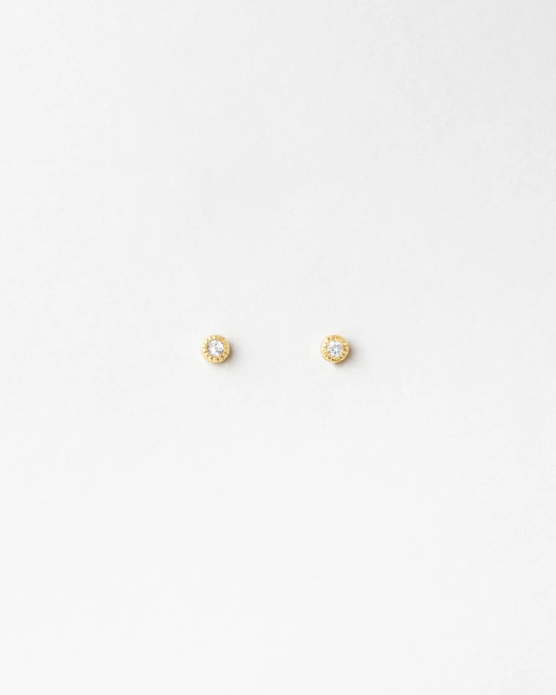 Soirée White Sapphire Studs