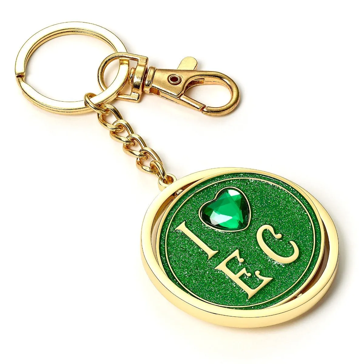 Wicked I love Emerald City Spinning Keyring WKK00001