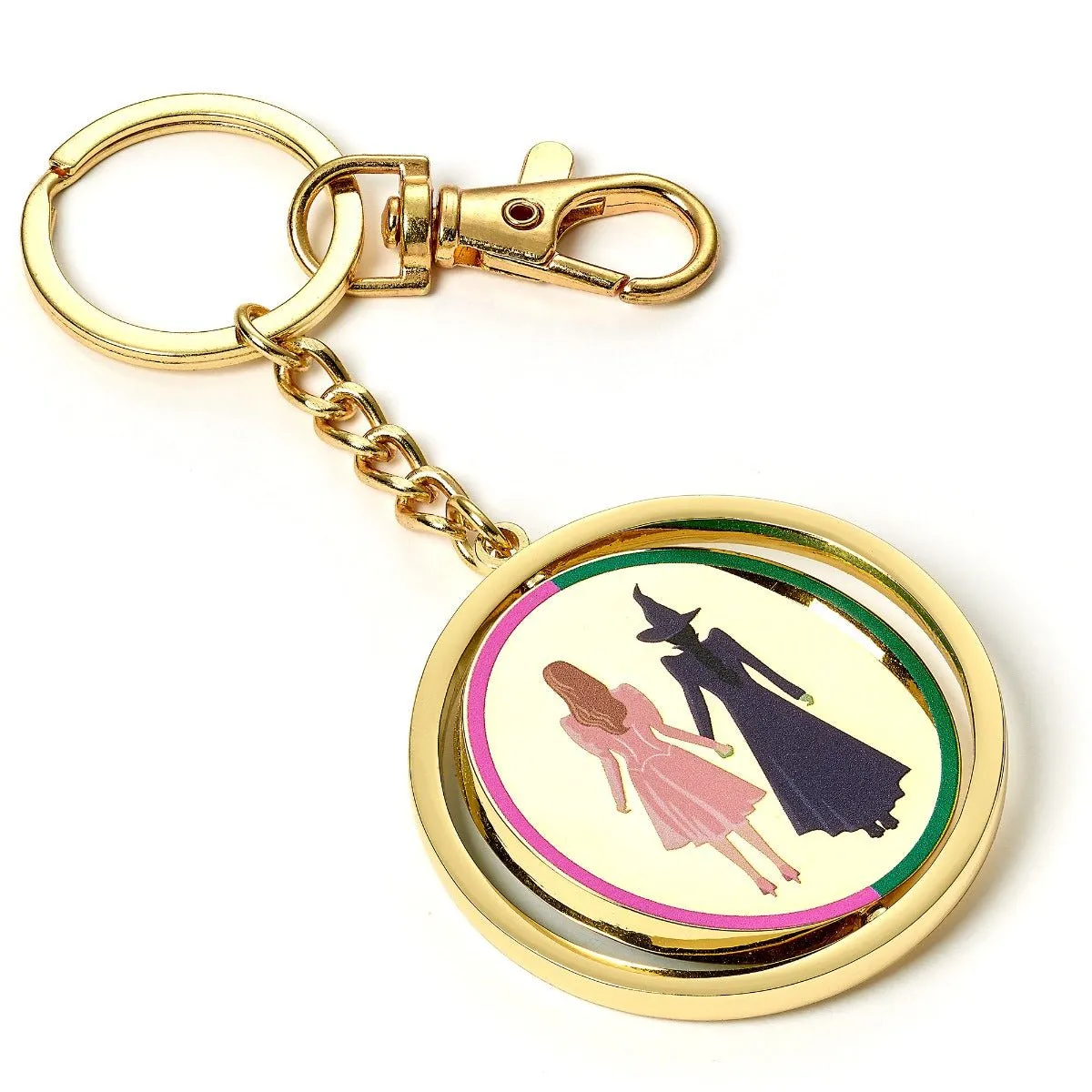 Wicked I love Emerald City Spinning Keyring WKK00001