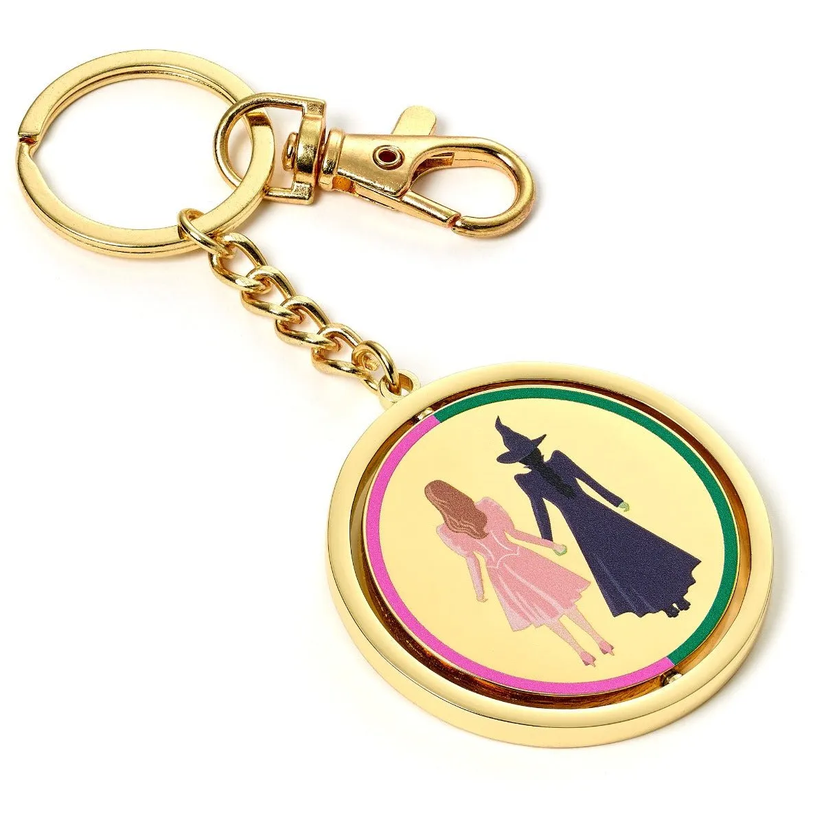 Wicked I love Emerald City Spinning Keyring WKK00001