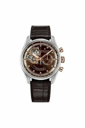 zenith el primero chronomaster power reserve terra special edition ref. 03.2086.4021/77.c494